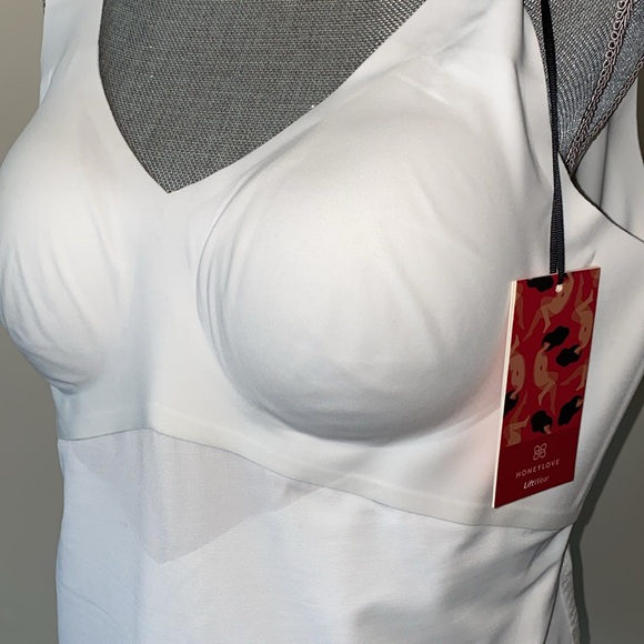 Honeylove LiftWear Weight Loss Smoothing Tank Top White Size 3X - Picture 4 of 14